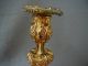 Very Fancy Antique French Gilt Bronze Rococco 11  Candlesticks Metalware photo 1