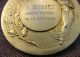 Rare A.  Musset Bronze Gilt Medal Art Deco Sewing Grandmaster E.  Telier L.  O.  Mattei Metalware photo 4