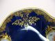 Antique Early Meissen Quatrefoil Cup And Saucer Cobalt With Watteau Scene Cups & Saucers photo 4