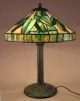 Duffner & Kimberly Bamboo Leaded Stained Glass Lamp Lamps photo 11