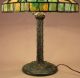 Duffner & Kimberly Bamboo Leaded Stained Glass Lamp Lamps photo 5