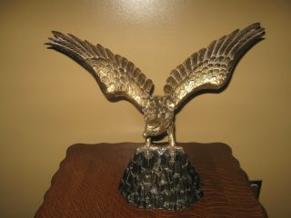 Antique Brass And Metal Eagle photo