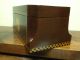 All Ca1820 Shell Inlay Tea Caddy Antique Box Boxes photo 2