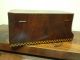 All Ca1820 Shell Inlay Tea Caddy Antique Box Boxes photo 3
