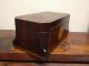All Ca1820 Shell Inlay Tea Caddy Antique Box Boxes photo 4
