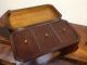 All Ca1820 Shell Inlay Tea Caddy Antique Box Boxes photo 7