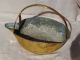18th / 19th Century Early Antique Brass Pour With Handle,  Very Unusual Metalware photo 1