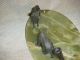 Fine & Exquisite Antique Austrian Bronze Bull & Bear Pen Holder Stock Broker Metalware photo 9