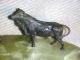 Fine & Exquisite Antique Austrian Bronze Bull & Bear Pen Holder Stock Broker Metalware photo 2