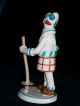 Antique German Deco Walter Bosse Metzler Ortloff Boy Skies Porcelain Figurine Figurines photo 7