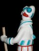 Antique German Deco Walter Bosse Metzler Ortloff Boy Skies Porcelain Figurine Figurines photo 8