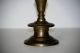 Antique 17th 18th Century Brass Bell Pricket Candlestick Metalware photo 4