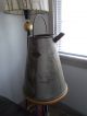 Antique English Vtg Arts & Crafts Watering Milk Can Copper? With Zinc Metal Metalware photo 1
