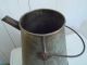 Antique English Vtg Arts & Crafts Watering Milk Can Copper? With Zinc Metal Metalware photo 4