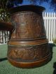 Antique Russian Copper Pot With Artistic Detailing - Look Metalware photo 6