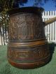 Antique Russian Copper Pot With Artistic Detailing - Look Metalware photo 7