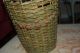 Antique Barbola Wicker Basket Gesso Roses Old Paint Floral Swags Romantic Other photo 2