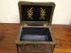 All Ca1820 Shell Inlay Tea Caddy Antique Box Boxes photo 7