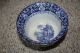 Lovely Antique Erford Blue & White Transferware Cup Bowl James Edwards Ironstone Plates & Chargers photo 3