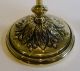 Quality Antique English Cast Brass Candlesticks C.  1880 Metalware photo 2