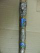 4 Antique Black Forest Walking Sticks With Badges From Germany - 47 Badges Other photo 9