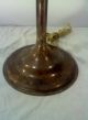 Antique,  Solid Brass Lamp Base,  Handel/duffner Era,  Made By Unique Art Glass Co. Lamps photo 2