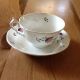 Antique Staffordshire Sprig Tea Cup And Saucer Pink Luster 19th Century Cups & Saucers photo 1