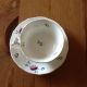 Antique Staffordshire Sprig Tea Cup And Saucer Pink Luster 19th Century Cups & Saucers photo 2