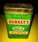 2 Lot Old Vintage Antique Season Spice Tins Cans Durkees Solitare Metalware photo 1