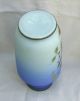Antique Victorian Bristol Vase With Bird And Flowers Vases photo 3