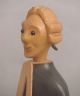 Vtg Romer Art Italian Carved Wood Lawyer Judge Barrister Carved Figures photo 1