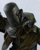 Antique 19thc French Bronze Statue Of Gypsy Dancer - J.  Feucher Scpt - Gautier Metalware photo 1