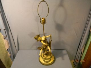 Unusual Art Nouveau Lamp 