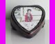 Christmas Day Gift Beauty Painting Wood Lacquerware Heart - Shaped Jewelry Box Boxes photo 5