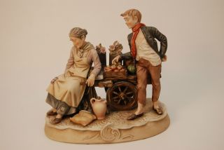 Capodimonte Group Figurine - 