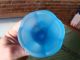 Antique Blue Satin Car Flower Vase Vases photo 6