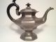 1829 James Dixon & Sons Antique English Pewter Tea / Coffee Set Of 4 Metalware photo 2