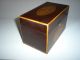 All Ca 1820 Shell Inlay Tea Caddy Antique Box. Boxes photo 7