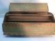 Antique Vintage Tole Painted Metal Toolbox Metalware photo 5