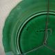 Antique Wedgwood Majolica Green Sunflower Plate C.  1869 Plates & Chargers photo 4