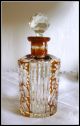Art Deco Czech Glass - Perfume Bottle - Cca.  1930 Perfume Bottles photo 1