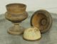 Early Highly Turned 3 Part Wood Magic Trick Box Antique Victorian Treen Primitives photo 1