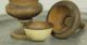 Early Highly Turned 3 Part Wood Magic Trick Box Antique Victorian Treen Primitives photo 2