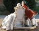 Large Antique Early Volkstedt German Porcelain Group Figurine Figurines photo 2
