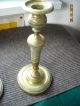 Rare Pair Empire Antique Candlesticks 1790 - 1820 {miller ' S Antiques} Metalware photo 1