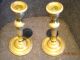 Rare Pair Empire Antique Candlesticks 1790 - 1820 {miller ' S Antiques} Metalware photo 3