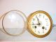 Antique French Clock Movement C 1880 Cream Enamel Dial N°75// Hole:4.  21 