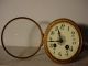 Antique French Clock Movement C 1880 Cream Enamel Dial N°75// Hole:4.  21 
