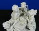 Antique Dresden Samson Of Paris Parian Porcelain Set Children Having Tea Figurines photo 10