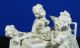 Antique Dresden Samson Of Paris Parian Porcelain Set Children Having Tea Figurines photo 8
